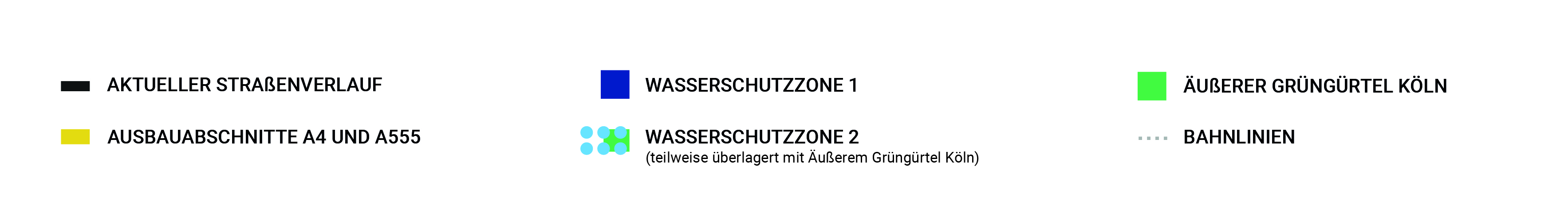 Legende zur Planungskarte